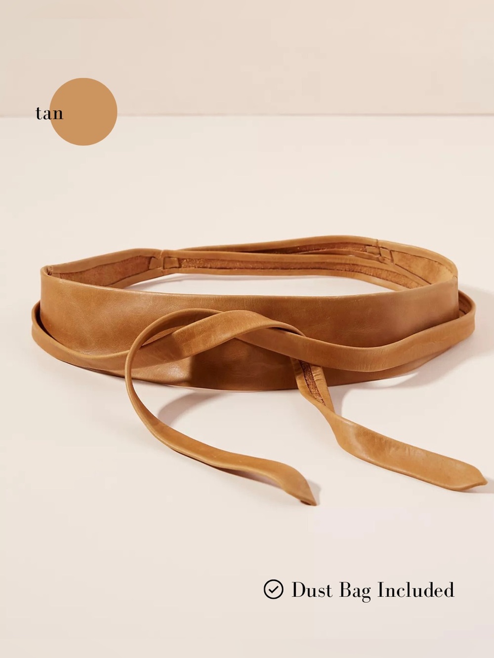 ADA WRAP LEATHER BELT